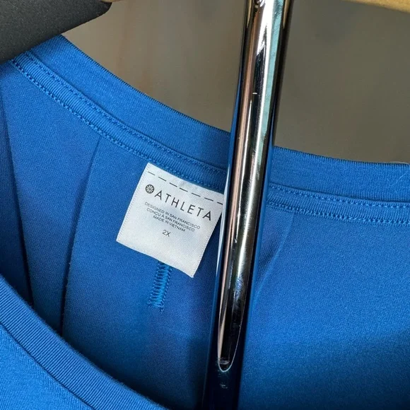 Athleta With Ease Tee - Blue - 2X - Picture 3 of 5